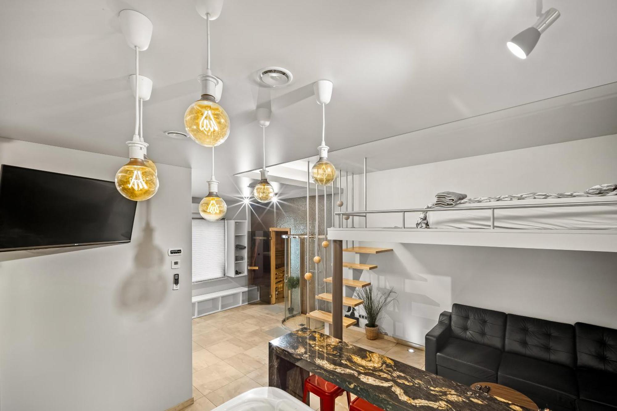 Secret Lounge - Cozy Studio With Sauna And Jacuzzi VNO Exteriör bild