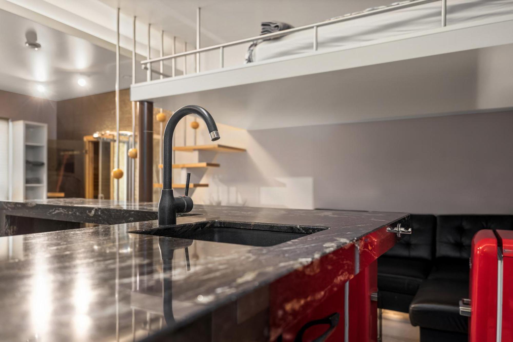 Secret Lounge - Cozy Studio With Sauna And Jacuzzi VNO Exteriör bild