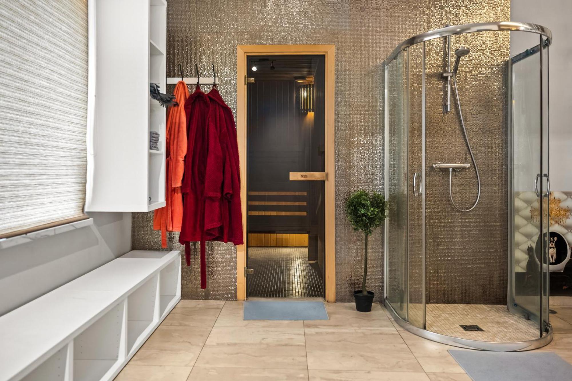 Secret Lounge - Cozy Studio With Sauna And Jacuzzi VNO Exteriör bild