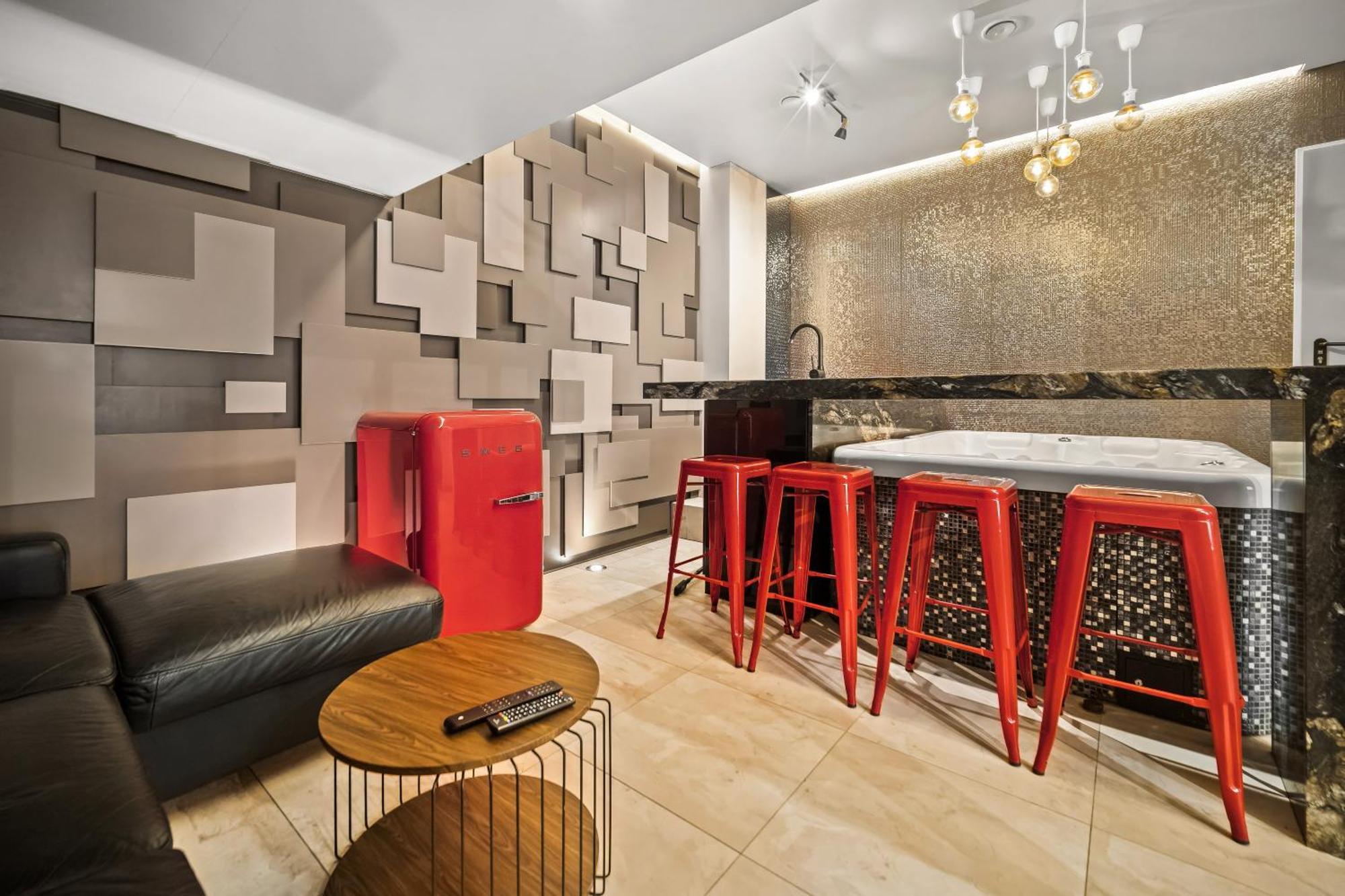 Secret Lounge - Cozy Studio With Sauna And Jacuzzi VNO Exteriör bild